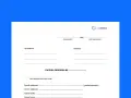 Szablon faktury proforma z polami do wypełnienia danych sprzedawcy, nabywcy, daty, sposobu i terminu płatności.