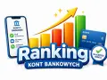 Ranking kont bankowych z telefonem, kartą i wykresem wzrostu. Znajdź najlepszy bank w Polsce!