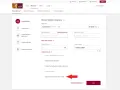Formularz tworzenia przelewu krajowego. Możliwość wysłania potwierdzenia na e-mail, co jest kluczowe dla dokumentowania transakcji jako dowód wpłaty.