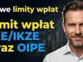 Nowe limity wpłat na indywidualne konto emerytalne (IKE/IKZE) i OIPE. Mężczyzna w białej koszuli.