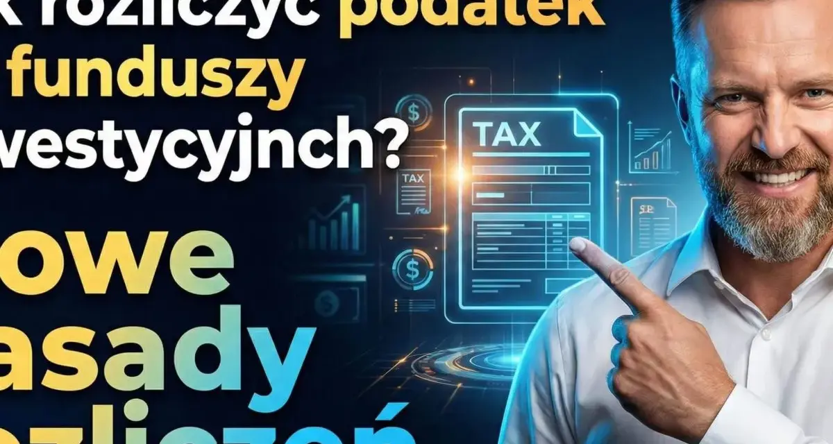 Jak rozliczyć podatek od zysków kapitałowych z funduszy inwestycyjnych? Nowe zasady rozliczeń.