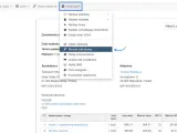 W menu "Więcej opcji" wybrano "Wystaw zaliczkową", co pozwala na utworzenie faktury zaliczkowej.