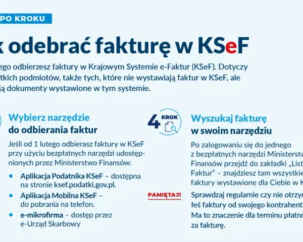 Jak odebrać fakturę w KSeF: wybierz narzędzie, wyszukaj fakturę. Sprawdzaj regularnie, by nie przegapić terminu płatności.