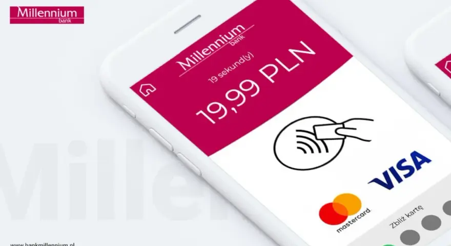 Millennium: Płatności zbliżeniowe BLIK, Google Pay aktywuj łatwo!