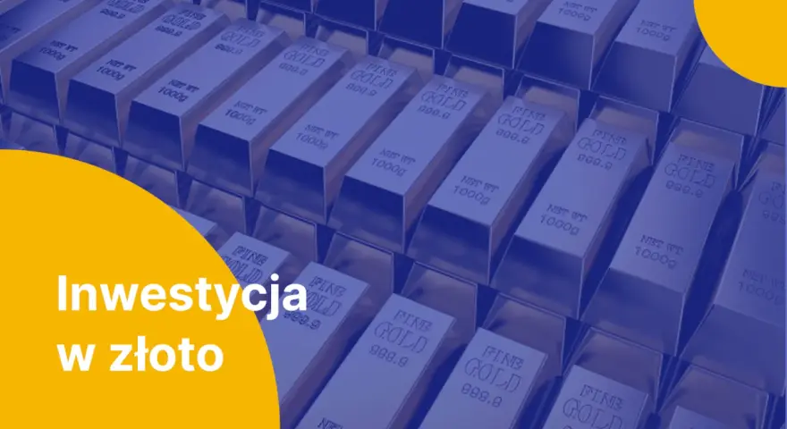 Inwestycja w złoto w Polsce to bezpieczna przystań. Widok sztabek złota symbolizuje bogactwo i stabilność.